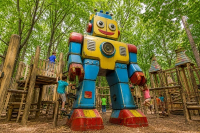 Playground Robot Sculpture