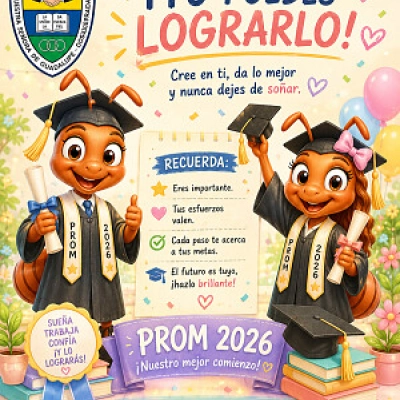 Lupita Graduándose