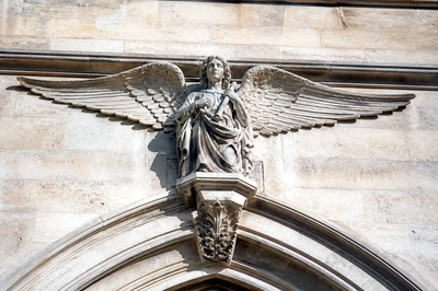 Cathedral Angel Statue(grok)