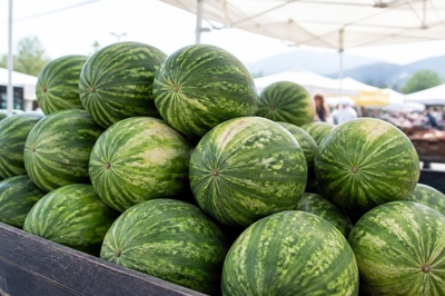 Market Watermelon Stack(grok)