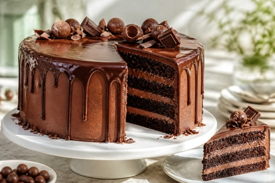 Chocolate Torte Stand(grok)