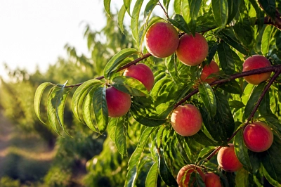 Peaches on Branch(grok)