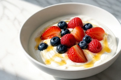 Yogurt Bowl Berries(grok)