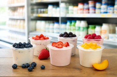 Yogurt Cups Fruit(grok)