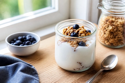Yogurt Jar Granola(grok)