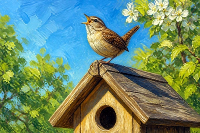 Birdhouse Roof