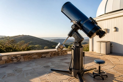 Telescope Patio Day(grok)