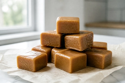 Overcast Caramel Squares