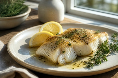 Afternoon Cod Plate
