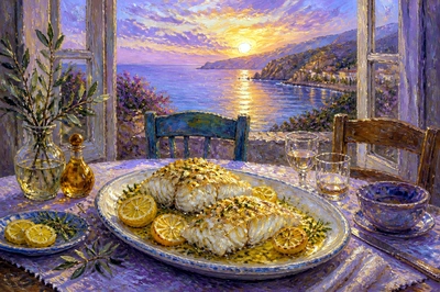 Dusk Cod Platter