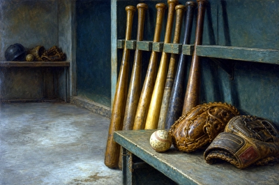 Bats Gloves Still