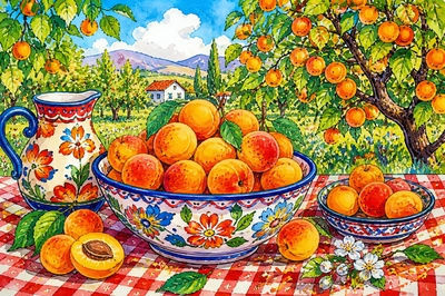 Folk Orchard Bowl(grok)