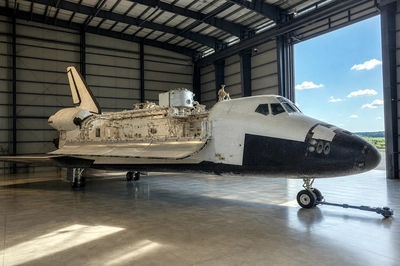 Space Shuttle Hangar(grok)