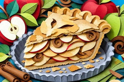 Layered Pie Slice