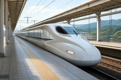 Bullet Train Station(grok)
