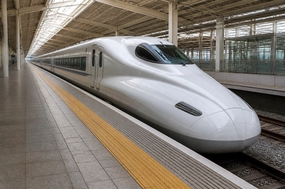 Close Train Nose