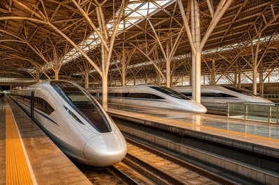 Dense Station Trains