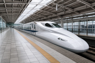Empty Platform Train