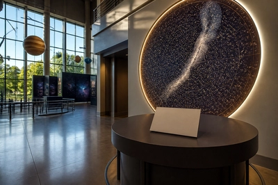 Sunny Planetarium Lobby