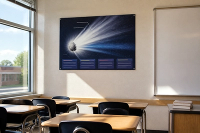 Classroom Comet Poster(grok)