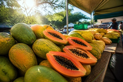 Afternoon Market Stall