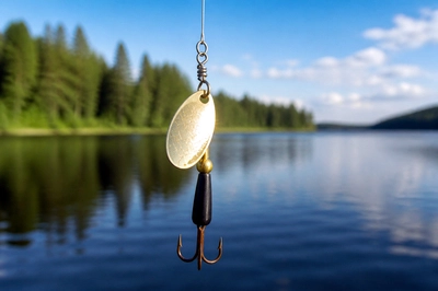 Spinner Lure Closeup(grok)
