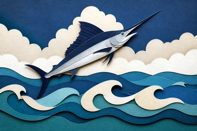 Papercut Wave Leap