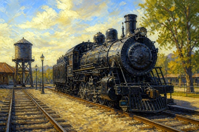 Steam Locomotive Yard