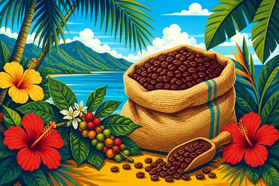 Tropical Sack Graphic
