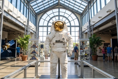 Astronaut Spacesuit Museum Daylight