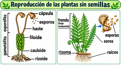 Plantas sin semilla