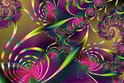 Fractal Rings (sumbitted by Stanley Miller) jigsaw puzzle