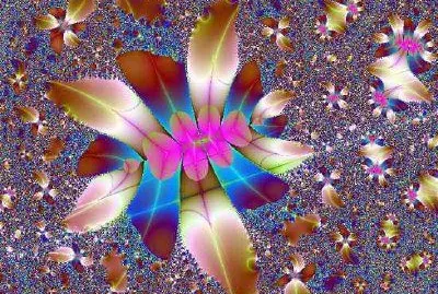 Fractal Flower (sumbitted by Stanley Miller) jigsaw puzzle