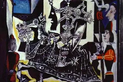 Pablo Picasso. Knight, Page y Monk. 1951.