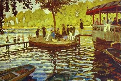 Claude Monet. Le Grenoillere. 1869.