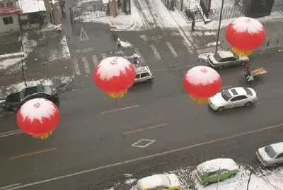 Globos de año nuevo chino