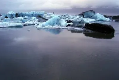Eisberge, Island