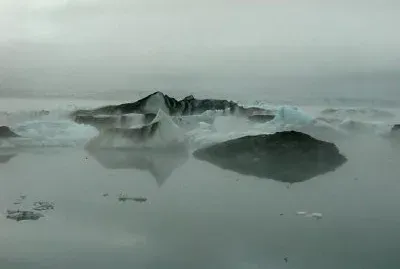 Icebergs, Islandia