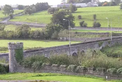 The zigzag road to Slane, Ireland jigsaw puzzle