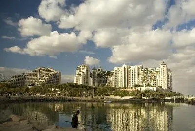 Après-midi d'hiver, Eilat North Beach, Israël