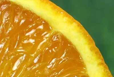 Une tranche d'orange