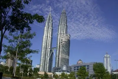 Les tours Petronas, Kuala Lumpur, Malaisie