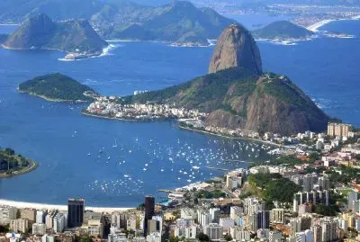 Vista sobre o Rio de Janeiro, Brasil
