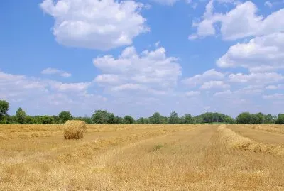 Hay and Clouds, Ohio, USA jigsaw puzzle