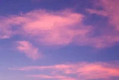 Nuages au crépuscule
