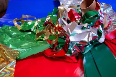 Papel de embrulho de natal