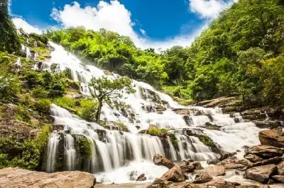 Cachoeira Mae Ya Chiang Mai Tailândia