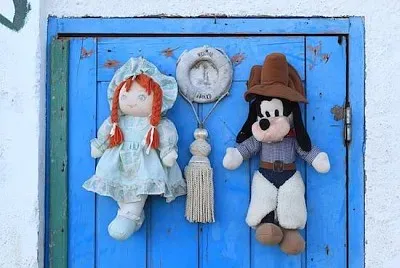 Dekoracja drzwi Portugalia Lizbona