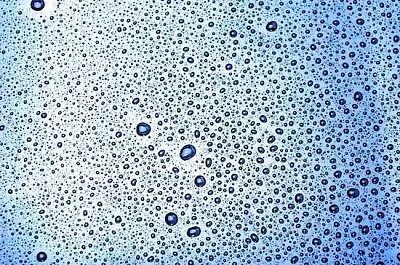 Gotas de agua abstractas