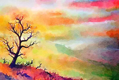 Burning Sunset jigsaw puzzle